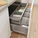 Naber Cox Base-Board® 900, Utensilienschublade, silber - Silber