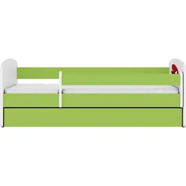 raumhirsch furniture Kinderbett Raumhirsch 80 x 180 cm Holzwerkstoff grün