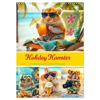Calvendo Holiday Hamster - Urlaubsfeeling pur mit sonnigen KI