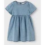 NAME IT Jeanskleid mit Teilungsnaht Modell 'GEMMA', blau 110