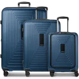Redolz Essentials 14 Koffer-Set 3-tlg. blau/dunkelblau