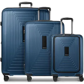 Redolz Essentials 14 Koffer-Set 3-tlg. blau/dunkelblau