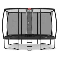 Berg Toys Trampolin Ultim Champion Regular 410 x 250 cm inkl. Sicherheitsnetz Grau