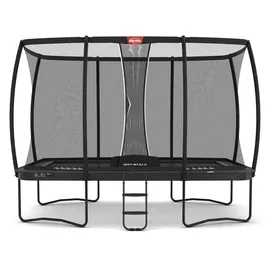 Berg Toys Trampolin Ultim Champion Regular 410 x 250 cm inkl. Sicherheitsnetz Grau