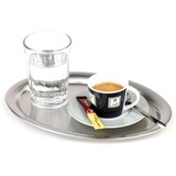 APS Tablett „Kaffeehaus“, silber oval, 29,0 x 22,0 cm,
