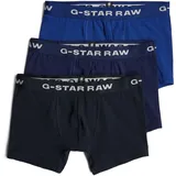G-Star D23773-d516 Boxershorts 3 Einheiten Mazarine / Imperial / Lighting Blue XL