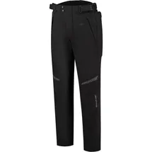 Rusty Stitches Softshell Overpants Motorrad Textilhose, schwarz, S