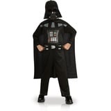 RUBIE'S ST-881660L Star Wars Kostüm Darth Vader (Kinder) – Größe 7-8 Jahre, Jungen, Schwarz, L-7 à 8 ans-117 à 128 cm