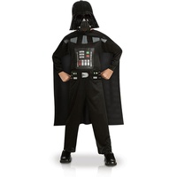 RUBIE'S ST-881660L Star Wars Kostüm Darth Vader (Kinder) – Größe 7-8 Jahre, Jungen, Schwarz, L-7 à 8 ans-117 à 128 cm
