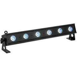 EUROLITE LED BAR-6 QCL RGB+WW Leiste - LED-Lichteffektleiste (60 cm) mit RGB+WW-Farbmischung