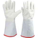 Tiefkühlhandschuhe, Flüssigstickstoff-Schutzhandschuhe Feste Cryo-Handschuhe Trockeneis-Handschuhe Schutzhandschuhe Kühllager-Sicherheitsgefrorene Handschuhe für Flüssigstickstoff-Trockeneis, 40cm