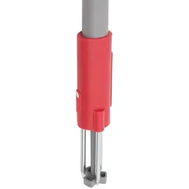 vidaXL Unkrautstecher Rot und Grau 93,5 cm Pulverbeschichteter Stahl