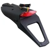 Rtech Devil Racing 45o Kennzeichenhalter - Black - One Size