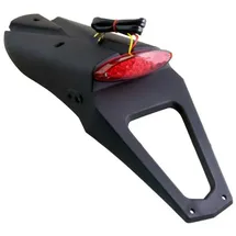 Rtech Devil Racing 45o Kennzeichenhalter - Black - One Size