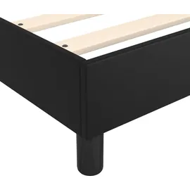 vidaXL Boxspringbett 100 x 200 cm Schwarz