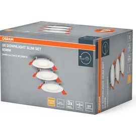 Osram Einbauleuchte 3 Stück 72 mm warmweiß
