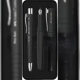 Faber-Castell Schreibset Poly Ball Pen schwarz