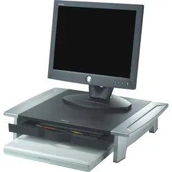 Fellowes Monitorständer Kompakt anthrazit/silber Packung mit 2 Stück