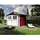 Weka Gartenhaus 226 2,35 x 2,39 m rot