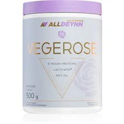 Allnutrition Alldeynn Vegerose veganes Protein mit Probiotika Geschmack Pistachio 500 g
