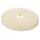 tecuro Scharnierrosette Ø 15 mm x Ø 85 mm x 8 mm - Kunststoff ABS weiß - tecuro