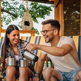 Relaxdays 10031001 Vogelhäuschen