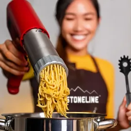 STONELINE Elektrischer Pasta Maker | Rot