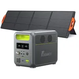 FOSSiBOT F1200 1200W Solargenerator mit USV-Funktion , 1024Wh Powerstation Powerbank Ladegeräte Stromerzeuger mit 200W Solarpanel