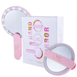 Miss Lashes Handspiegel mit LED Beleuchtung