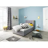 LÜTTENHÜTT »Endres« mit Bettkasten, wahlweise ohne Matratze/Lattenrost oder incl. Matratze grau