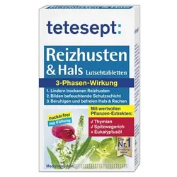 TETESEPT Reizhusten & Hals 20 St Lutschtabletten