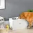 PawHut Hundenäpfe, Erhöhtes Futterstation mit 2 Edelstahlschüsseln, 44L Stauraum,