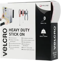 Velcro VELCRO® VEL-EC60244 Klettband zum Aufkleben Haft- und Flauschteil, extrastark (L x B) 5000 mm x 50