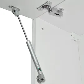 Vicco Küchenzeile Raul 240 cm weiß hochglanz
