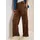 Cecil Cordhose Wide Leg Mocha Caramel 33 26