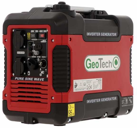 GeoTech SQL2000i - Leiser Inverter-Stromerzeuger 2 kW - Dauerleistung 1.7 kW einphasig