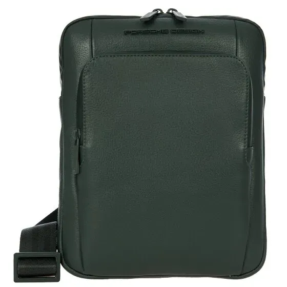 Porsche Design Roadster Umhängetasche Leder 21 cm  grün