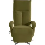 sit&more TV-Sessel Tycoon Polyester 74 x 117 x 85 cm Grün elektrisch