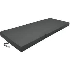 Beautissu Klappmatratze Anthrazit