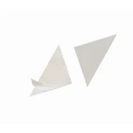 Durable Dreiecktaschen selbstklebend 7,5 cm Transparent 100 St.