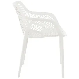TPFGarden Gartenstuhl 57 x 60 x 81 cm weiß 1 St.