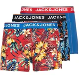 JACK & JONES Trunks red/black L 3er Pack