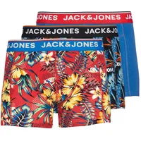 JACK & JONES Trunks red/black L 3er Pack