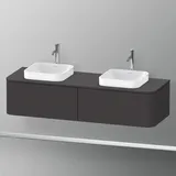 Duravit Waschtischunterschrank 2 Auszüge 160 x 35,4 cm Grau
