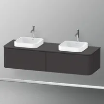 Duravit Waschtischunterschrank 2 Auszüge 160 x 35,4 cm Grau