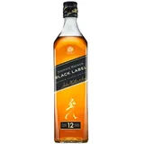 Johnnie Walker Black Label, Blended Scotch Whisky, aromatischer, blended in den 4 prominentesten, schottischen Whisky-Regionen, 40% vol, 1000ml Einzelflasche