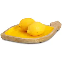Zeller Servierschale "Lemon", Mangoholz, 37x23x2cm