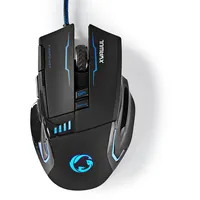 Nedis Xyawul Gaming Mouse, schwarz, USB (GMWD300BK)