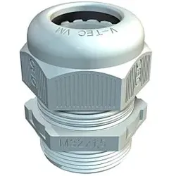OBO Kabelverschraubung M25 x 1,5  2022868, metrisches Gewinde, lichtgrau