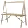Bloomingville Malo Gartentisch 178 x 75 x 76 cm Natur